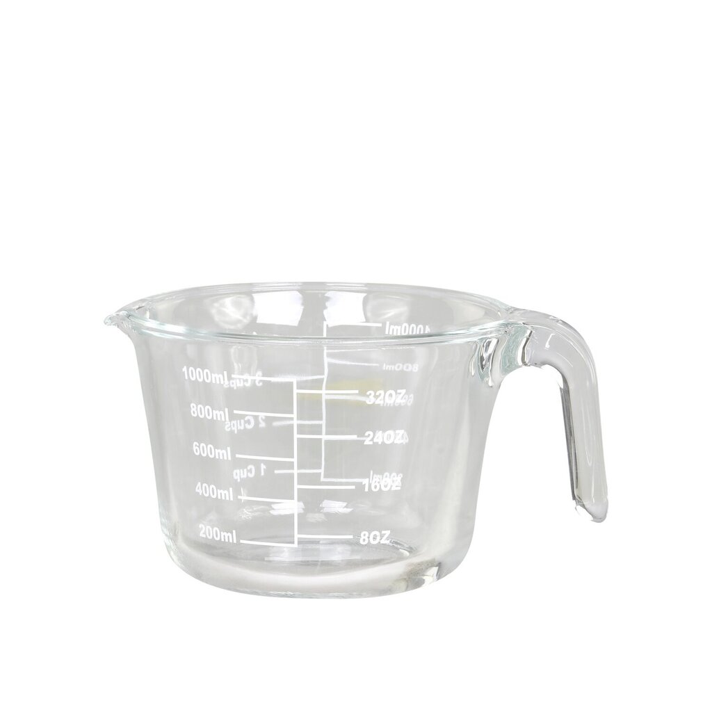 Chic Antique Kanne aus Glas mit Messeinheiten online kaufen bei SKANDEKO