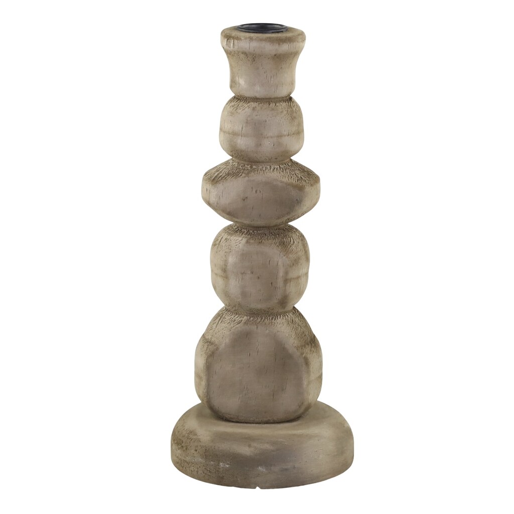 Chic Antique Kerzenständer aus Holz online kaufen bei SKANDEKO