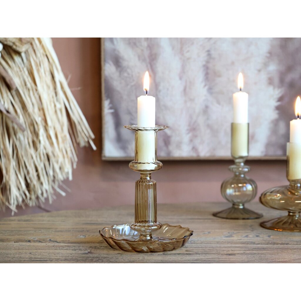 Chic Antique Kerzenständer in Bernsteinfarben online kaufen bei SKANDEKO (Ansicht 2)