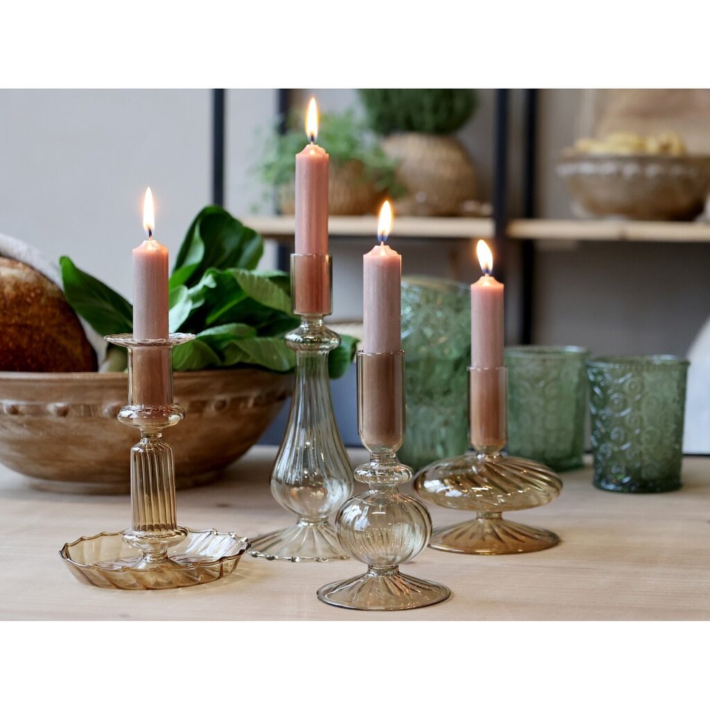 Chic Antique Kerzenständer in Olivenfarbe online kaufen bei SKANDEKO (Ansicht 2)