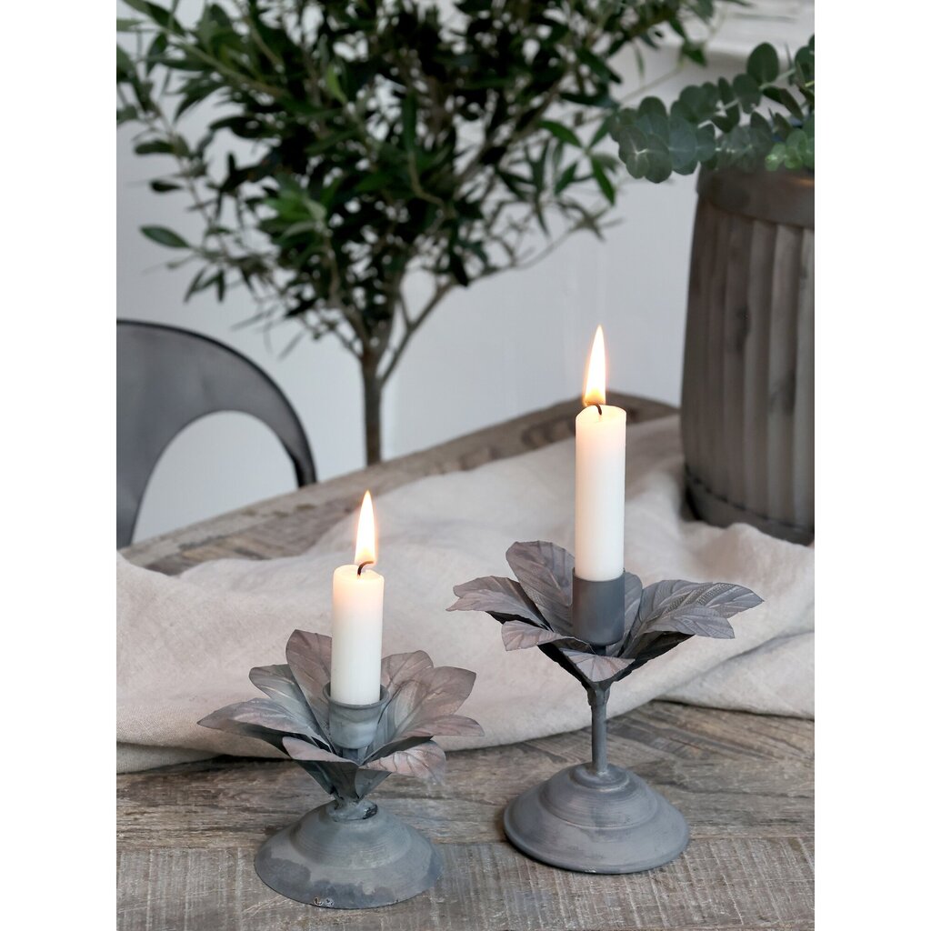 Chic Antique Kerzenständer mit Blüte online kaufen bei SKANDEKO (Ansicht 2)