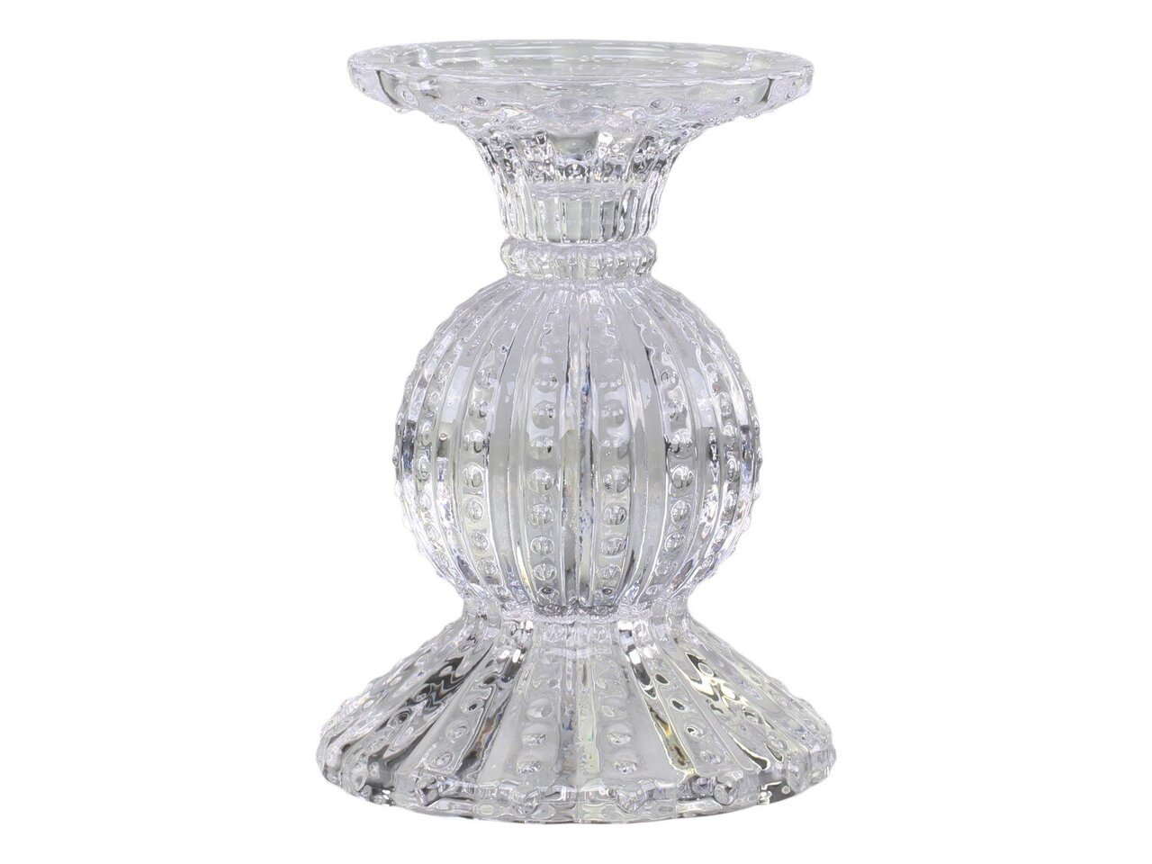 Chic Antique Kerzenständer mit Perlenkante online kaufen bei SKANDEKO