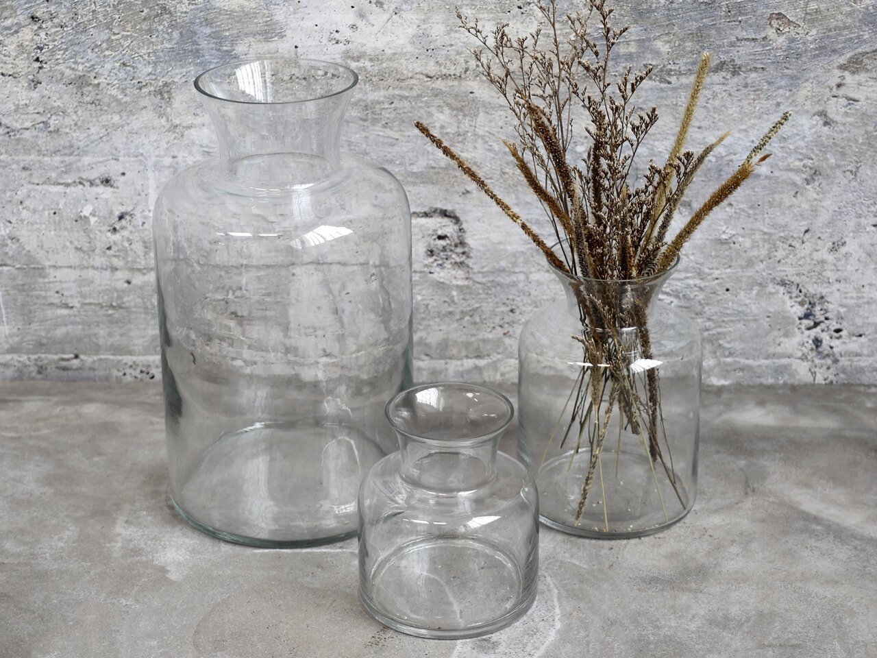 Chic Antique Klare Glasvase online kaufen bei SKANDEKO (Ansicht 2)