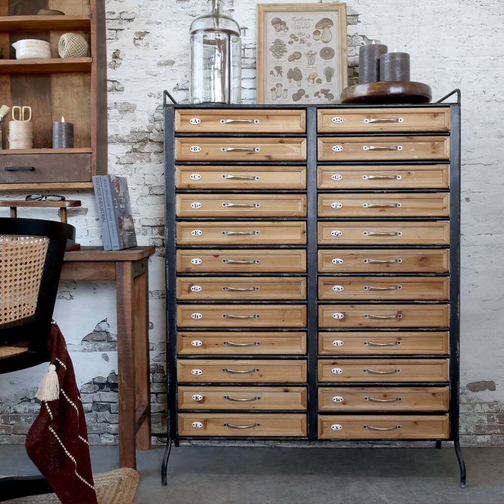 Chic Antique Kommode mit Schublade online kaufen bei SKANDEKO (Ansicht 2)
