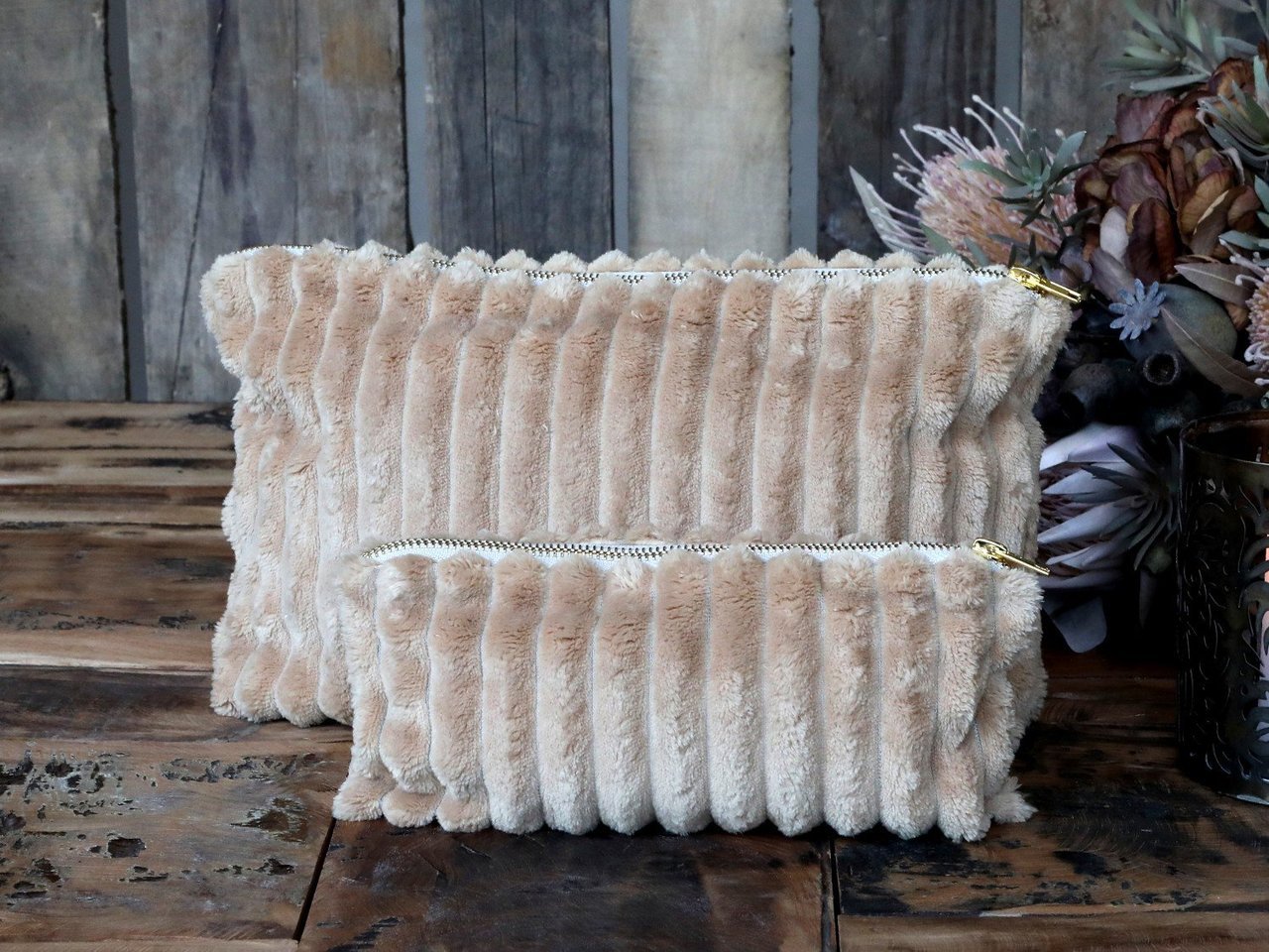 Chic Antique Kosmetikbeutel Velours online kaufen bei SKANDEKO (Ansicht 2)