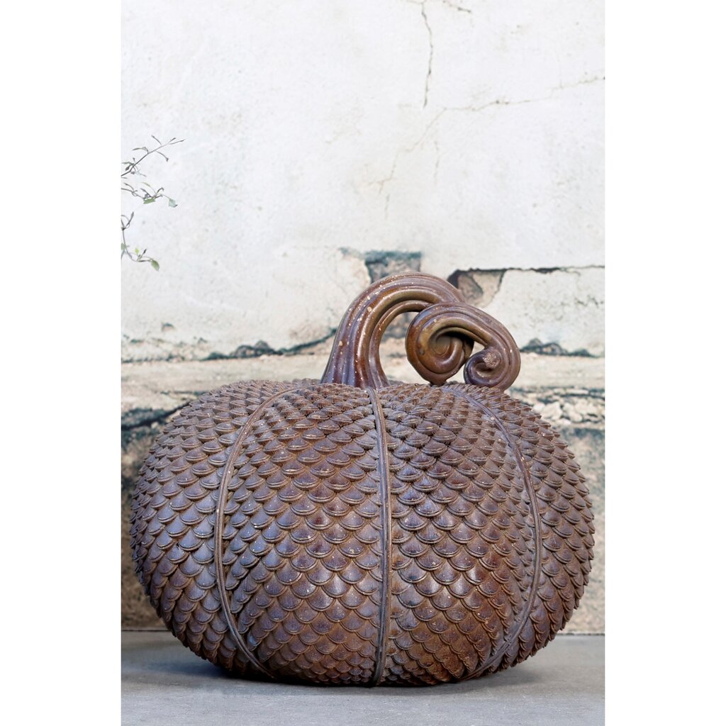 Chic Antique Kürbis mit goldener Verzierung online kaufen bei SKANDEKO (Ansicht 2)