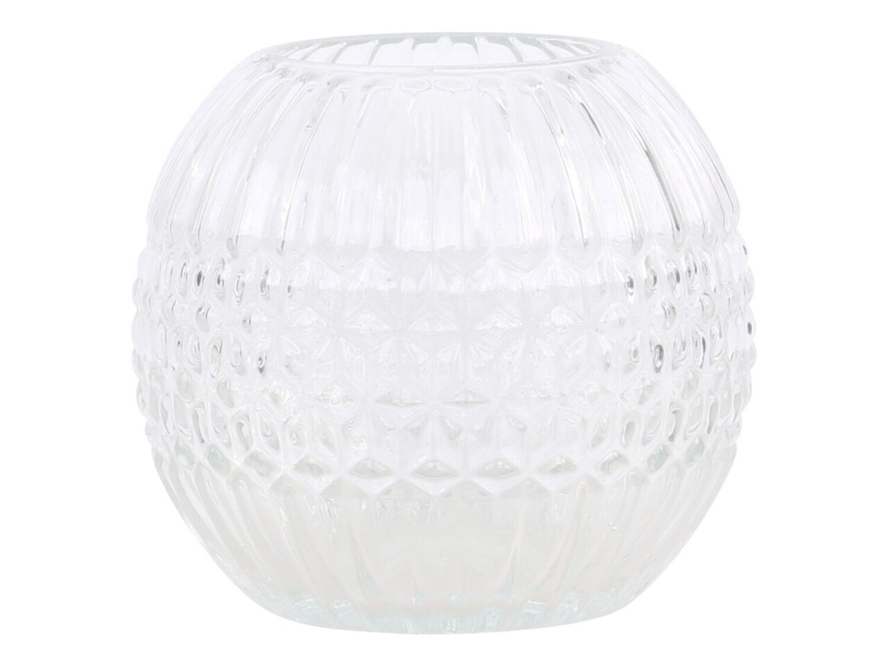 Chic Antique Kugelvase mit Rillen online kaufen bei SKANDEKO