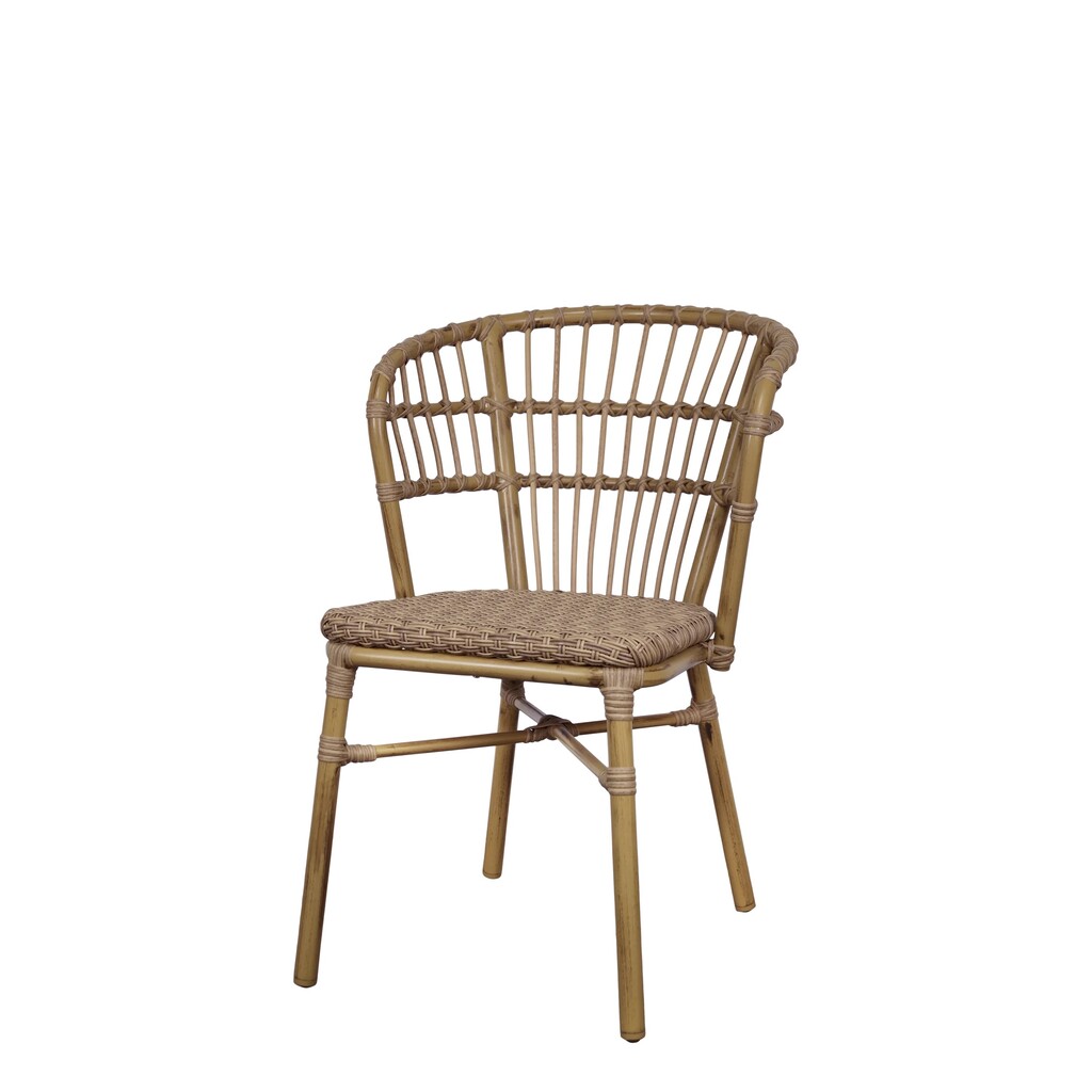 Chic Antique La Rochelle Bistrostuhl aus Rattan online kaufen bei SKANDEKO