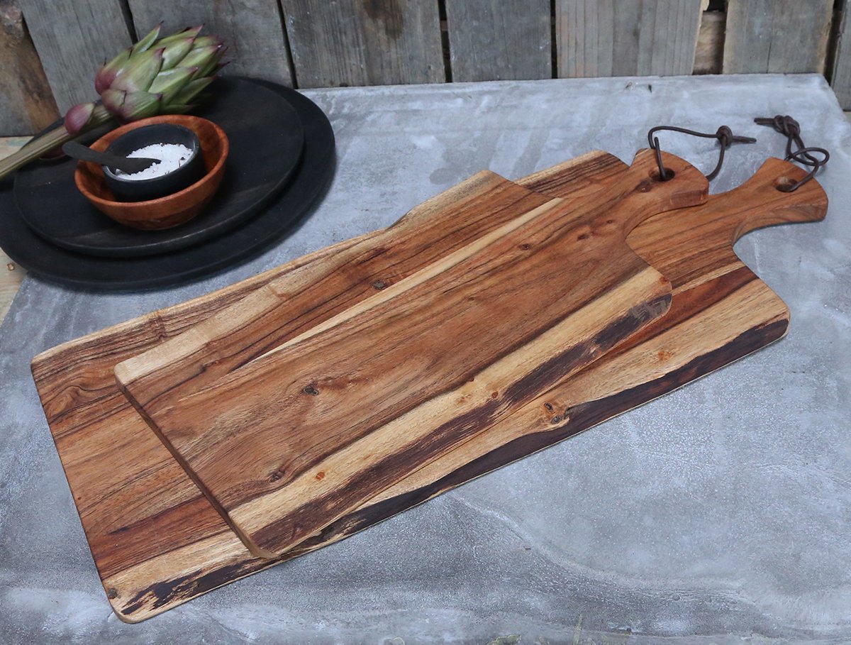 Chic Antique Laon Tapasbrett aus Akazienholz online kaufen bei SKANDEKO (Ansicht 2)