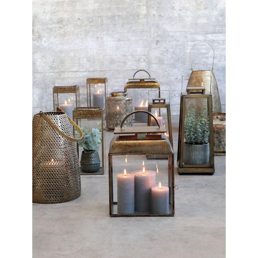 Chic Antique Laterne aus Eisen mit Griff online kaufen bei SKANDEKO (Ansicht 2)