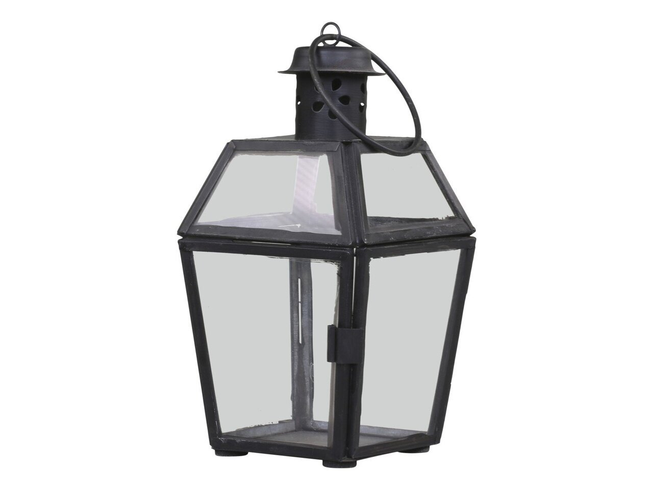 Chic Antique Laterne aus Eisen und Glas online kaufen bei SKANDEKO