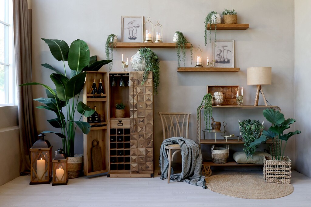 Chic Antique Laterne aus Holz 2er-Set online kaufen bei SKANDEKO (Ansicht 2)