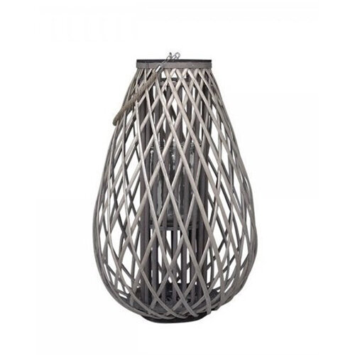 Chic Antique Laterne geflochten