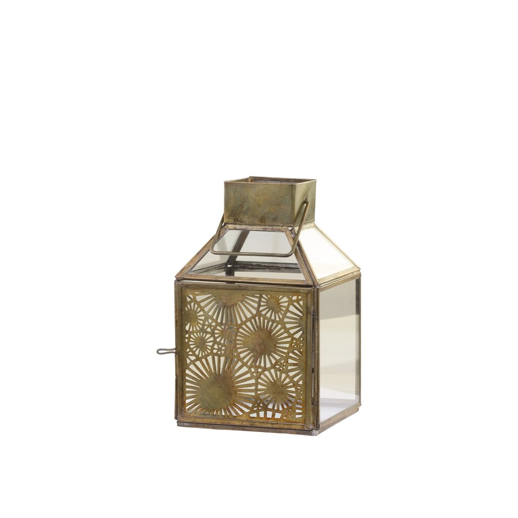 Chic Antique Laterne mit aufwendigem Muster online kaufen bei SKANDEKO
