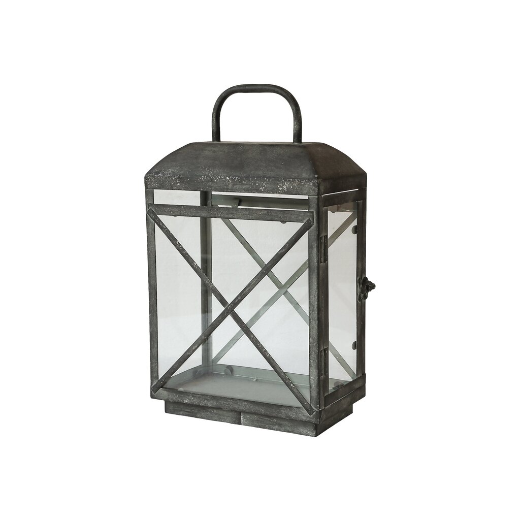 Chic Antique Vintage Laterne mit Eisenkreuz online kaufen bei SKANDEKO