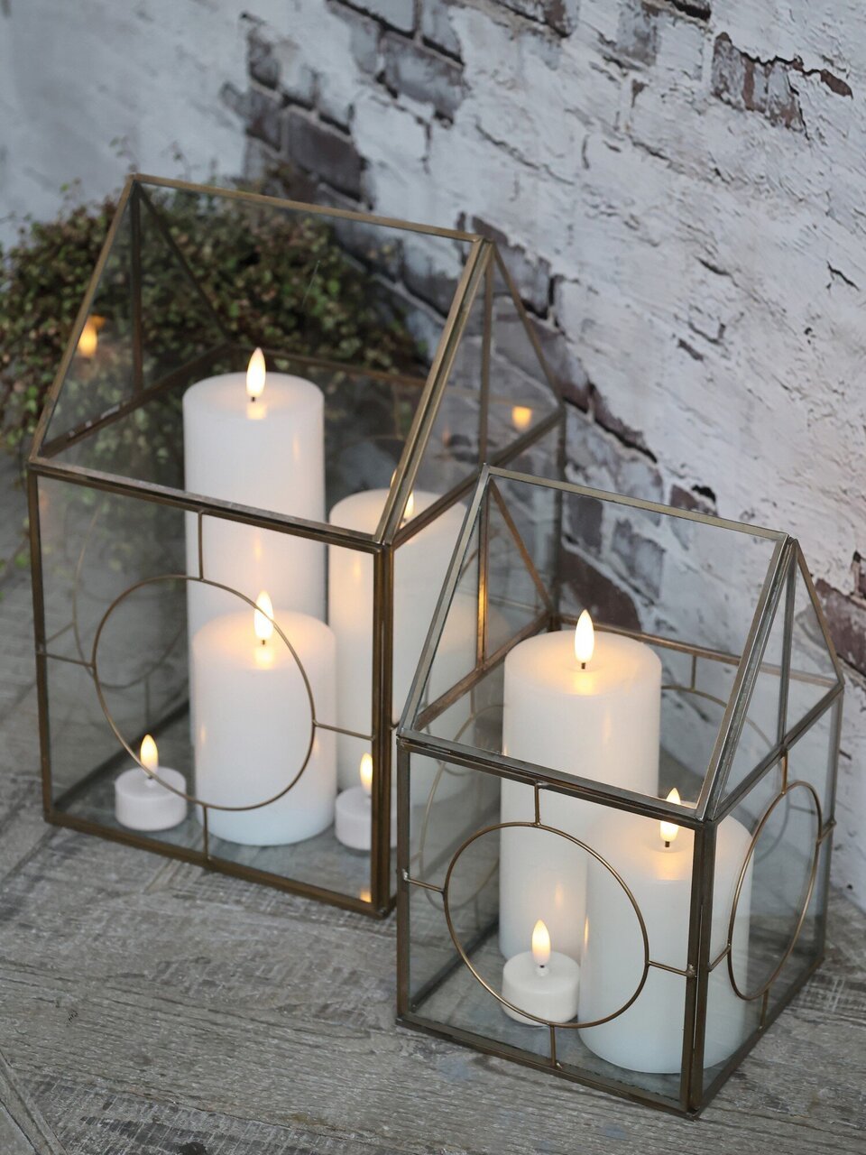 Chic Antique LED Stumpenkerze inkl. Batterien online kaufen bei SKANDEKO (Ansicht 2)