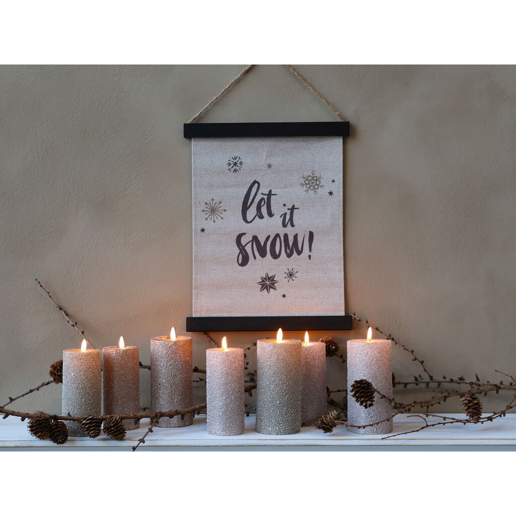 Chic Antique Leinwandbild Let It Snow online kaufen bei SKANDEKO (Ansicht 2)