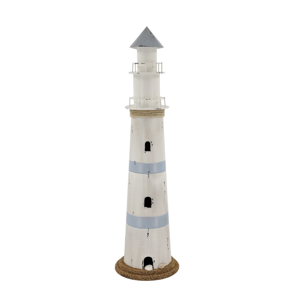 Chic Antique Leuchtturm mit LED und Timer online kaufen bei SKANDEKO