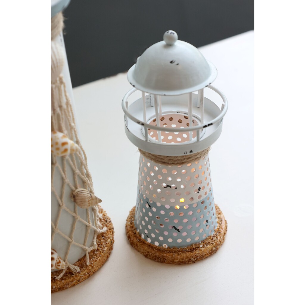 Leuchtturm mit LED und Timer