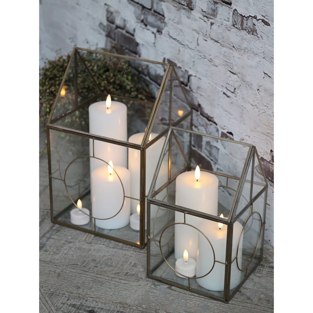 Chic Antique Lichterhaus mit Dekor online kaufen bei SKANDEKO (Ansicht 2)