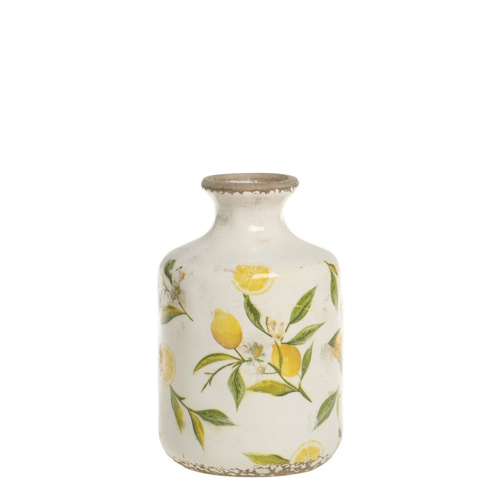 Chic Antique Limone Flasche aus Keramik online kaufen bei SKANDEKO