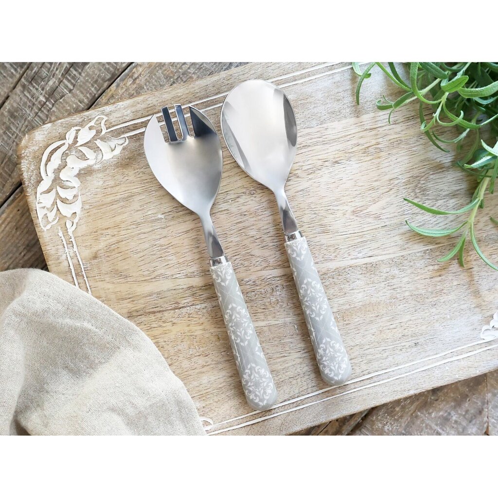 Chic Antique Linas Salatbesteck mit Muster im Set online kaufen bei SKANDEKO (Ansicht 2)