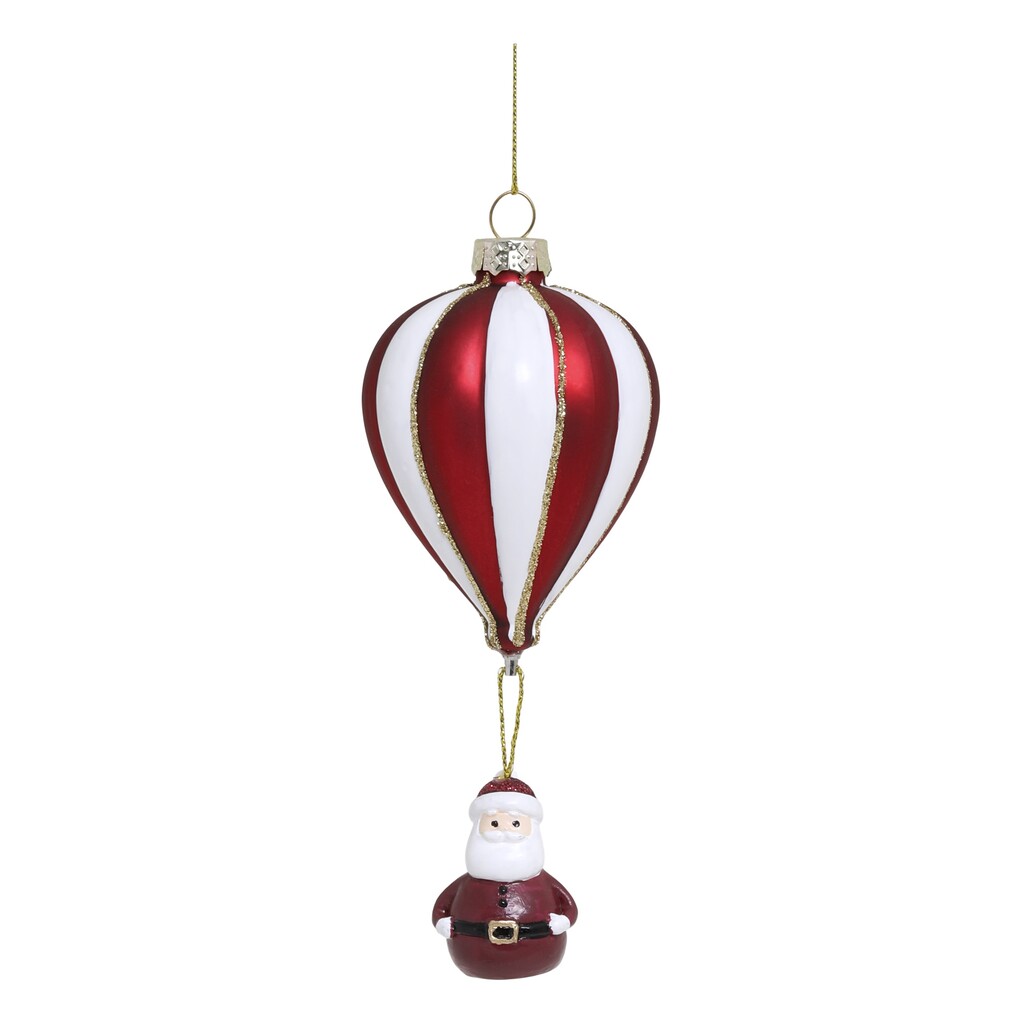 Chic Antique Luftballon mit Weihnachtsmann zum Aufhängen online kaufen bei SKANDEKO