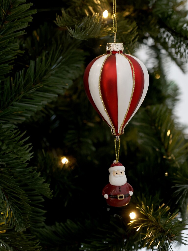Chic Antique Luftballon mit Weihnachtsmann zum Aufhängen online kaufen bei SKANDEKO (Ansicht 2)