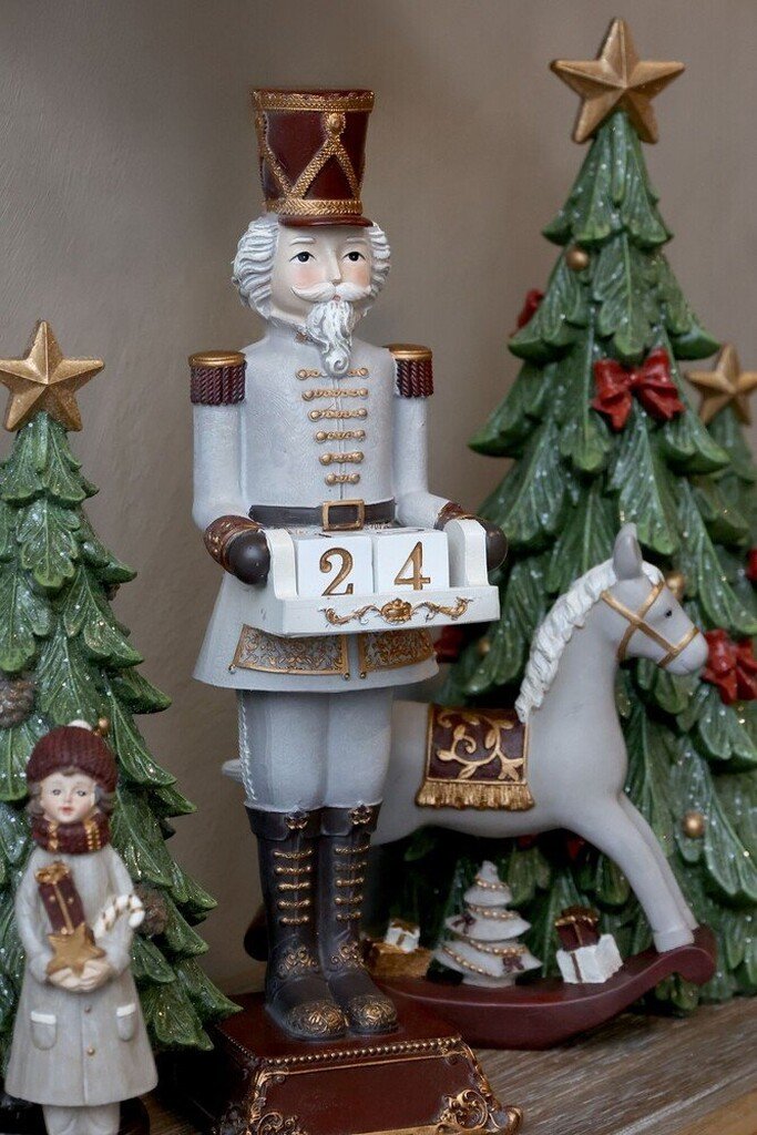 Chic Antique Schaukelpferd Noël mit Geschenken online kaufen bei SKANDEKO (Ansicht 2)