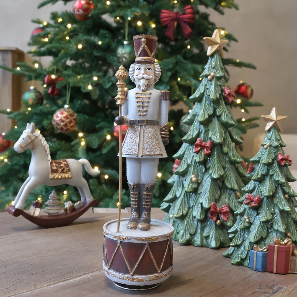 Noël Spieluhr mit Nussknacker
