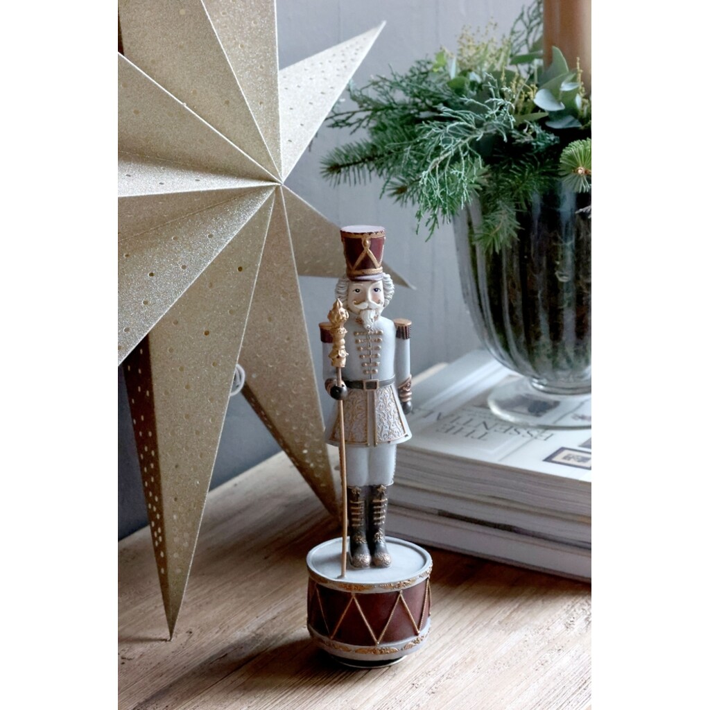 Noël Spieluhr mit Nussknacker
