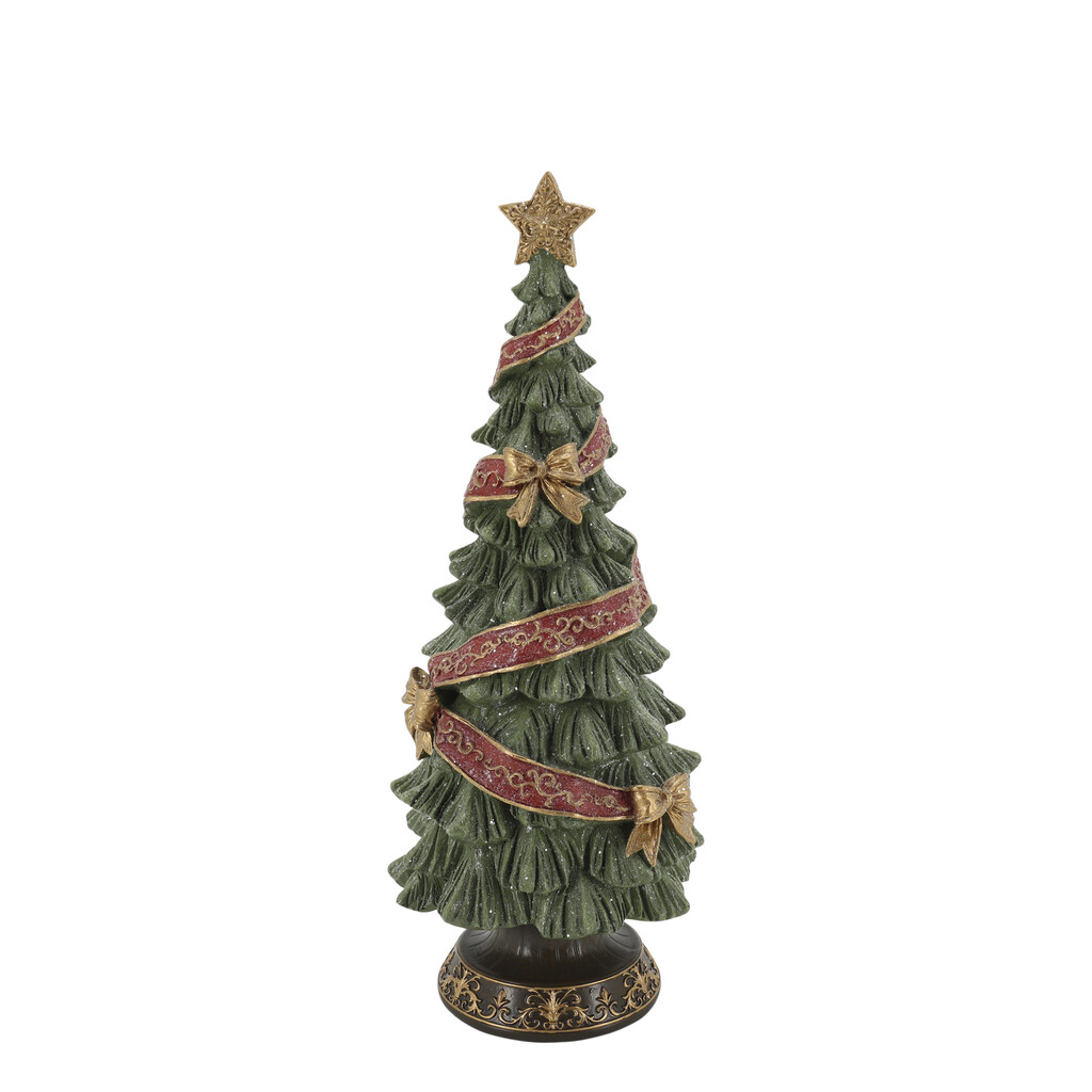 Chic Antique Noël Weihnachtsbaum mit Band und Schleifen online kaufen bei SKANDEKO