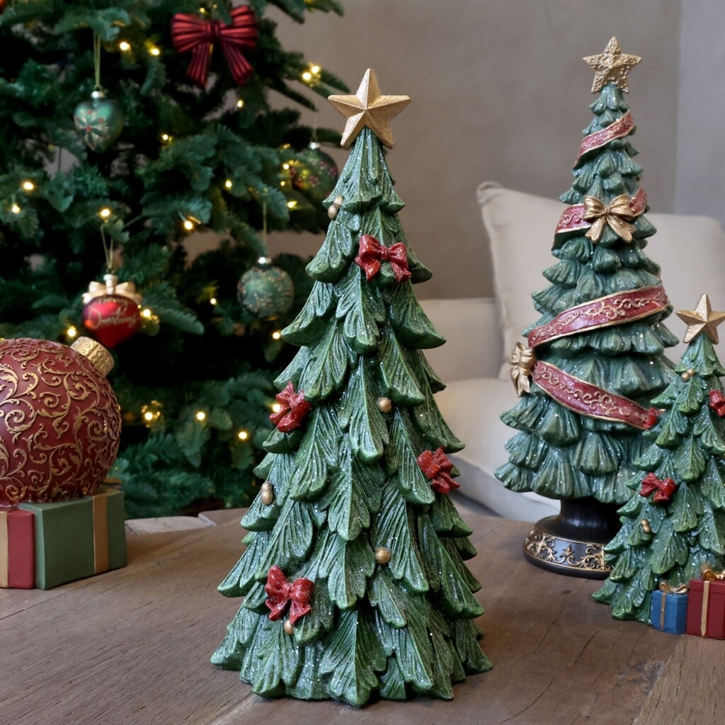Weihnachtsbaum Aufsteller Noël mit Schleifen