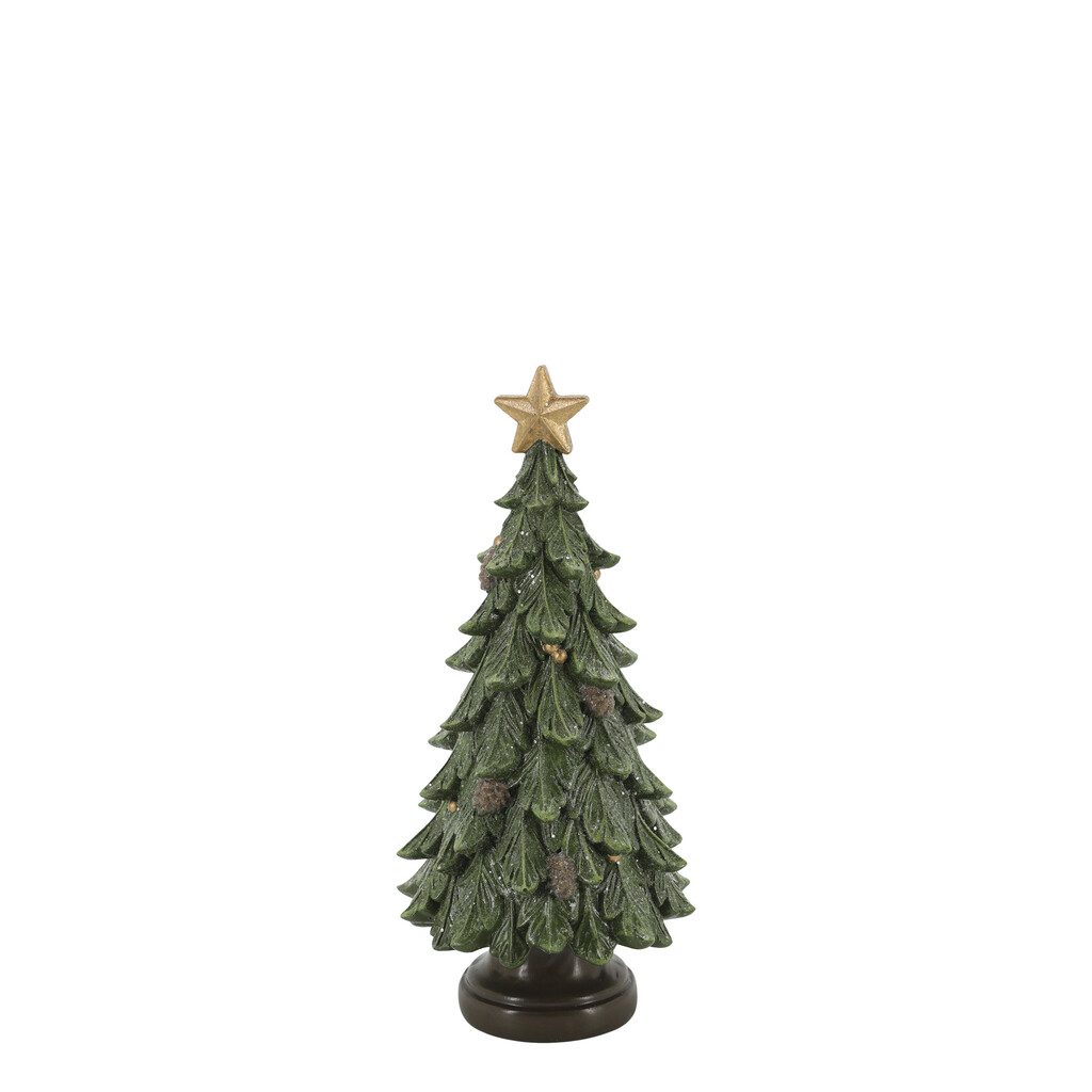 Chic Antique Weihnachtsbaum Aufsteller Noël mit Zapfen online kaufen bei SKANDEKO