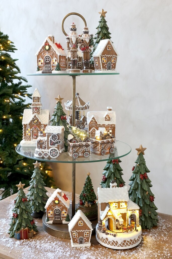 Chic Antique Weihnachtsbaum Aufsteller Noël mit Zapfen online kaufen bei SKANDEKO (Ansicht 2)