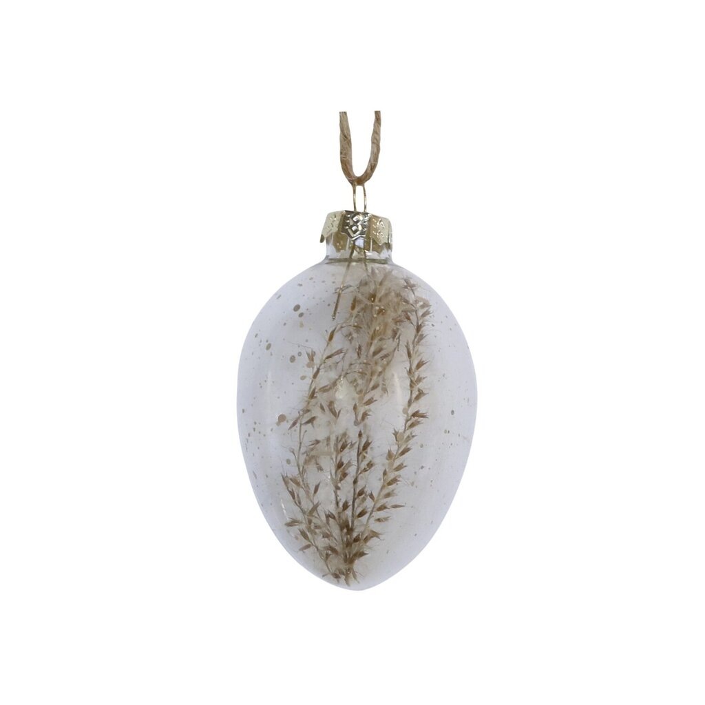 Chic Antique Osterei aus Glas mit Blumen online kaufen bei SKANDEKO