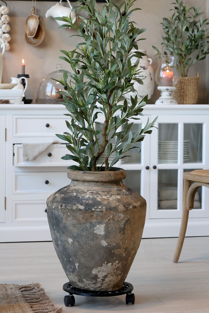 Chic Antique Pflanzenhalter auf Rädern online kaufen bei SKANDEKO (Ansicht 2)