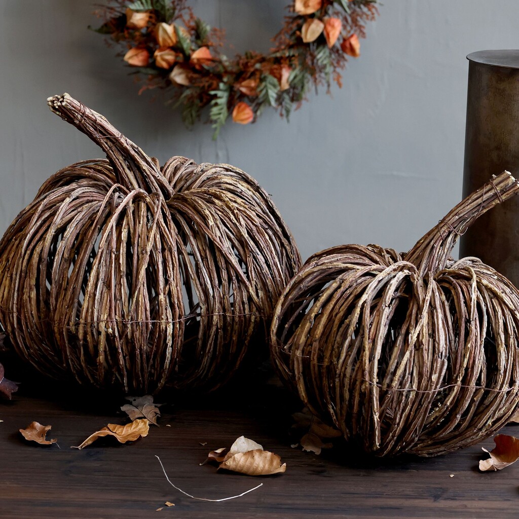Rattan Kürbis Chic Antique