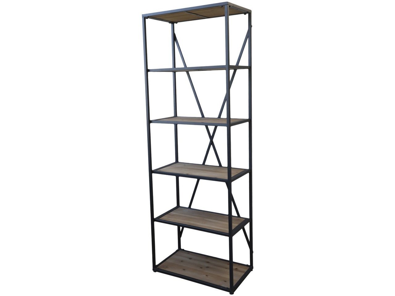 Chic Antique Regal mit 5 Holzfächern online kaufen bei SKANDEKO