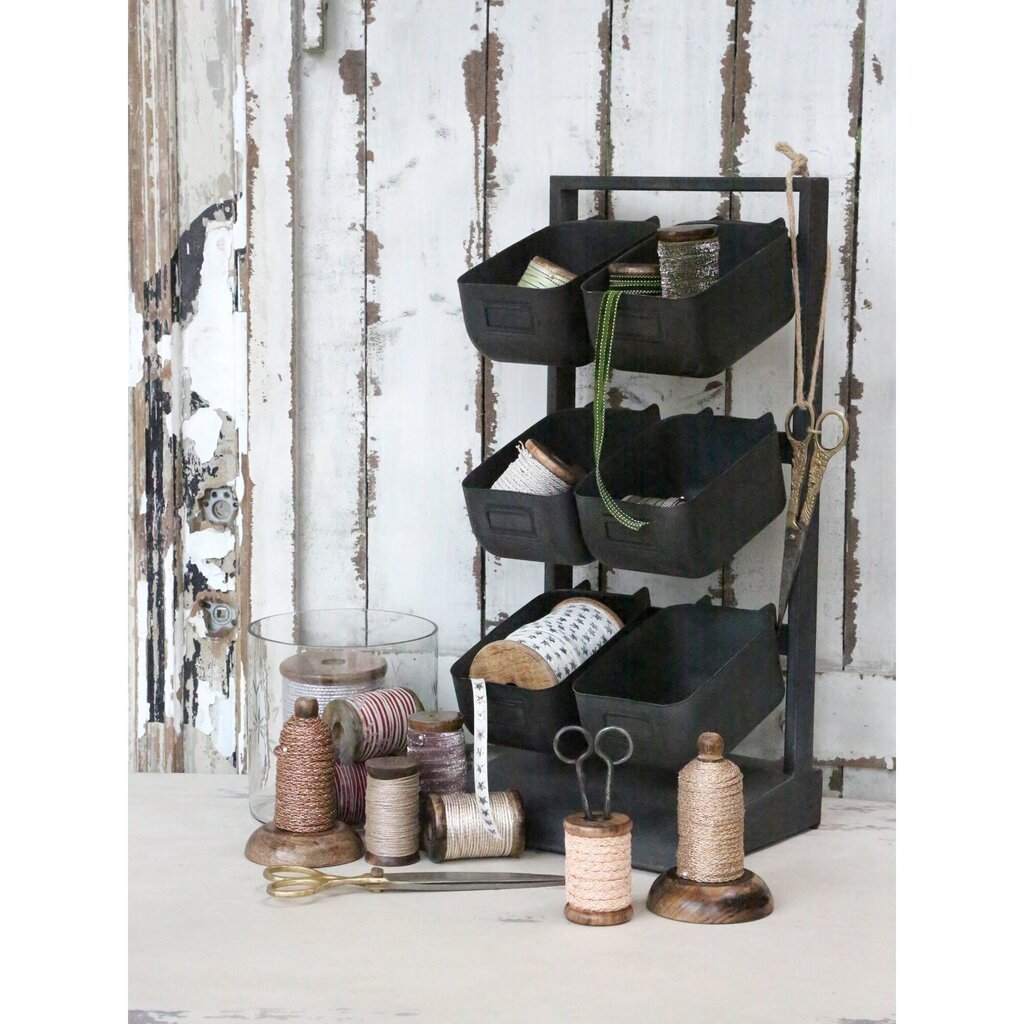 Chic Antique Regal mit 6 abnehmbare Boxen online kaufen bei SKANDEKO (Ansicht 2)