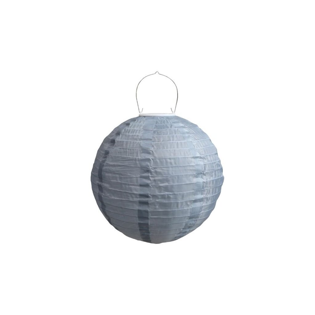 Reispapier Lampe mit Solarzellen