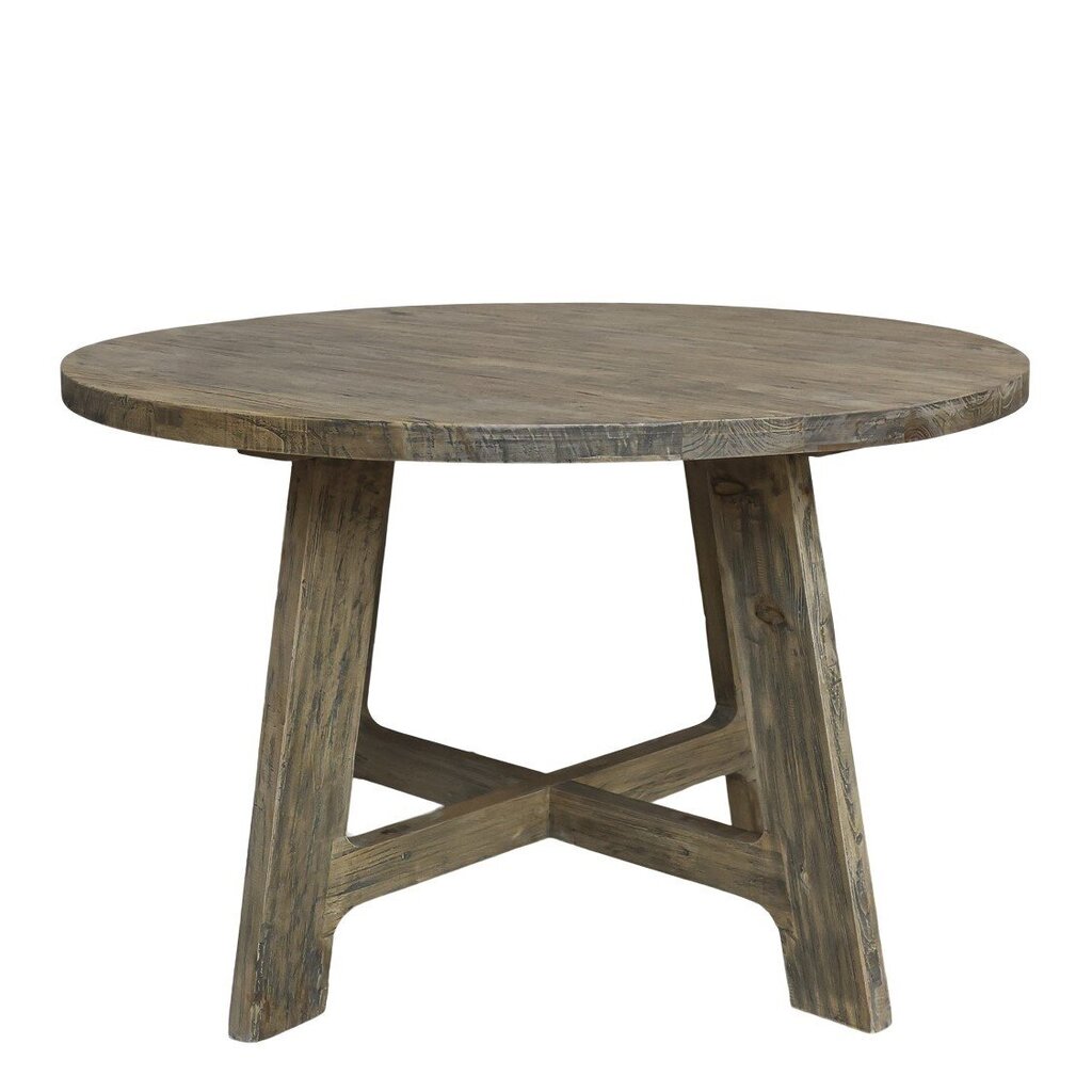 Chic Antique Runder Esstisch aus Recyclingholz online kaufen bei SKANDEKO