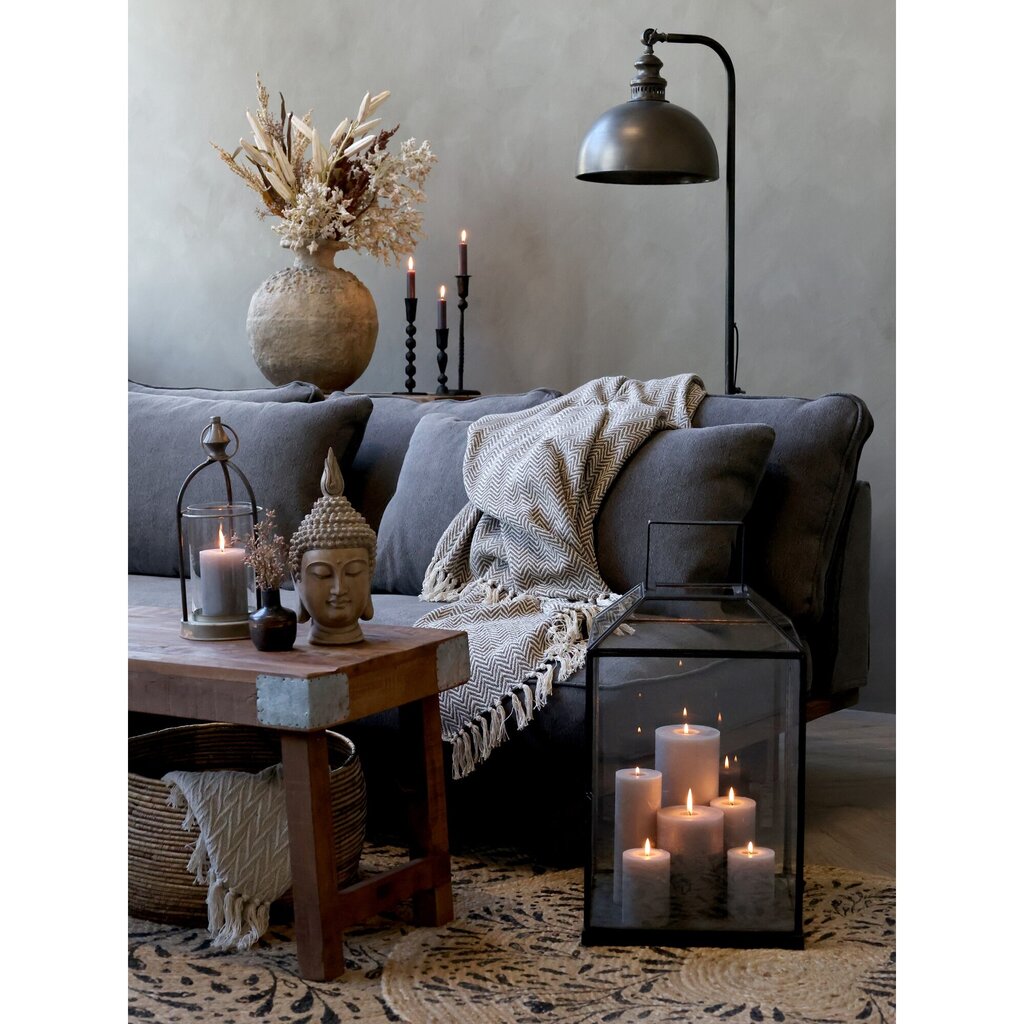 Chic Antique Runder Teppich aus Jute mit Muster online kaufen bei SKANDEKO (Ansicht 2)