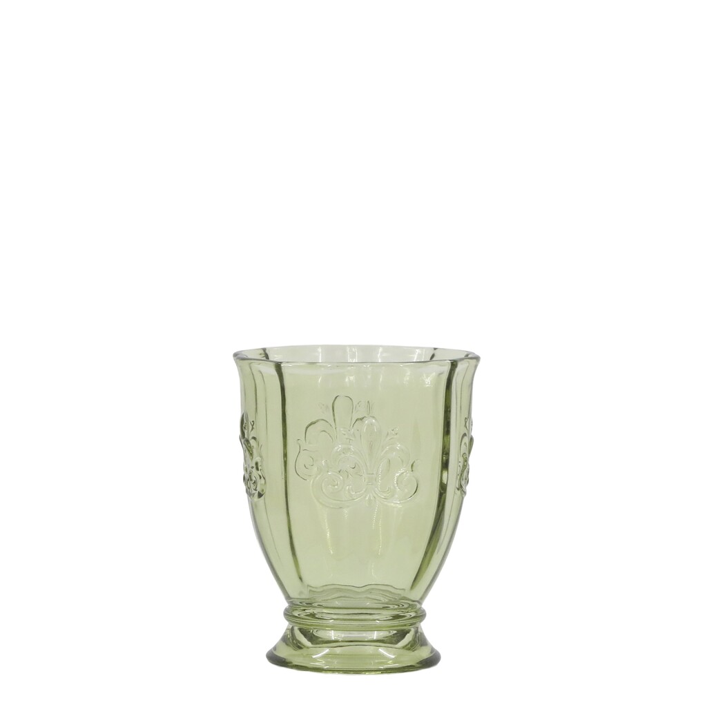 Chic Antique Trinkglas Saint-Émilion mit Muster online kaufen bei SKANDEKO