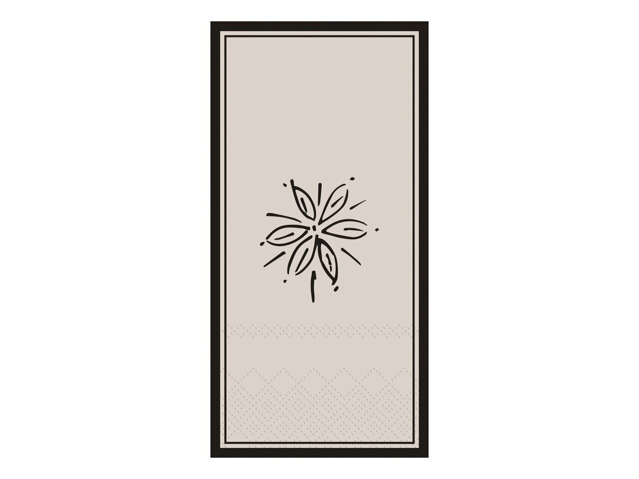Chic Antique Serviette mit Blume online kaufen bei SKANDEKO