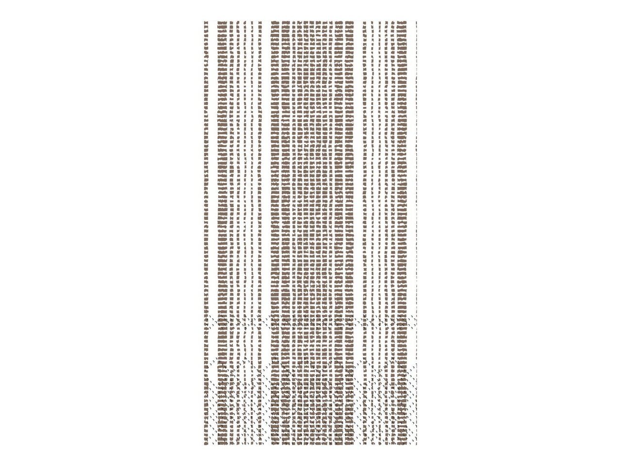 Serviette mit Streifen rechteckig