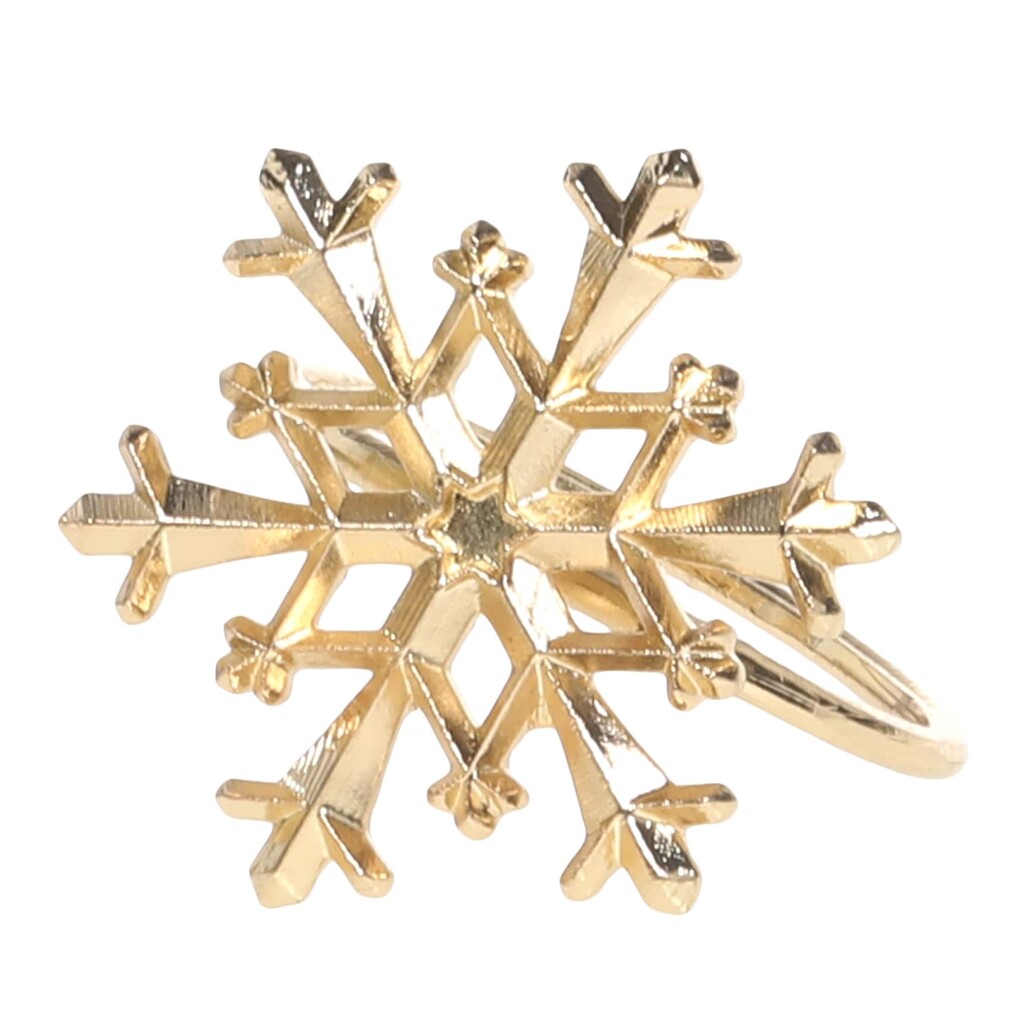 Chic Antique Serviettenring mit Schneeflocke online kaufen bei SKANDEKO