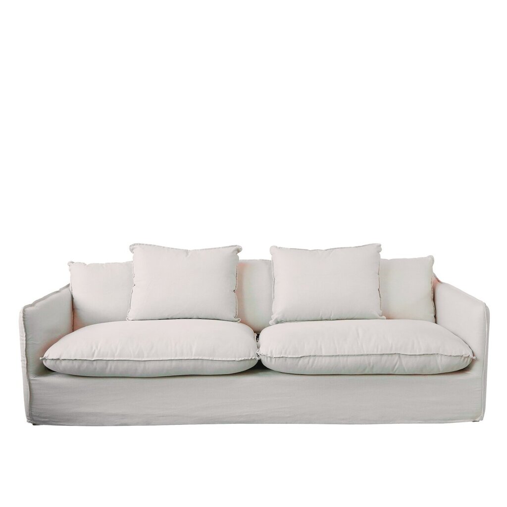Chic Antique Sofa Malo Leinen mit 5 Kissen online kaufen bei SKANDEKO