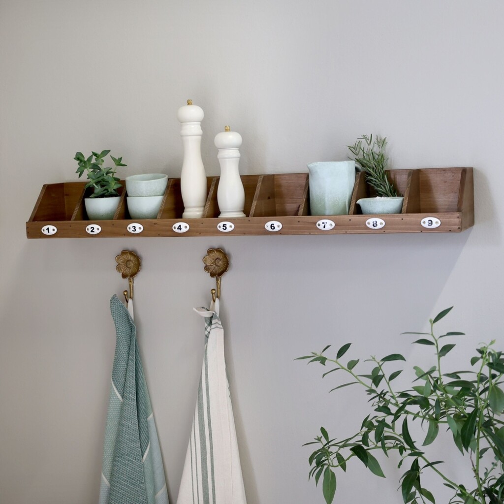 Chic Antique Sortierregal mit 9 Fächern - Landhausstil