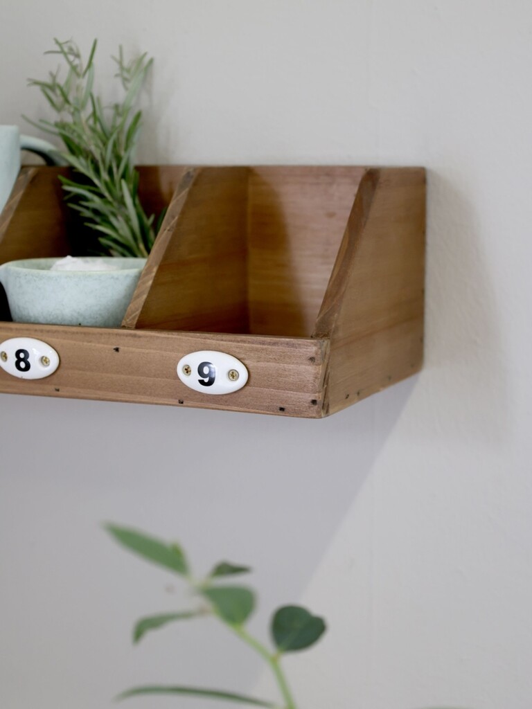 Chic Antique Sortierregal mit 9 Fächern - Landhausstil